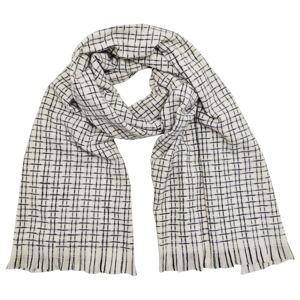 Classic scarf - white