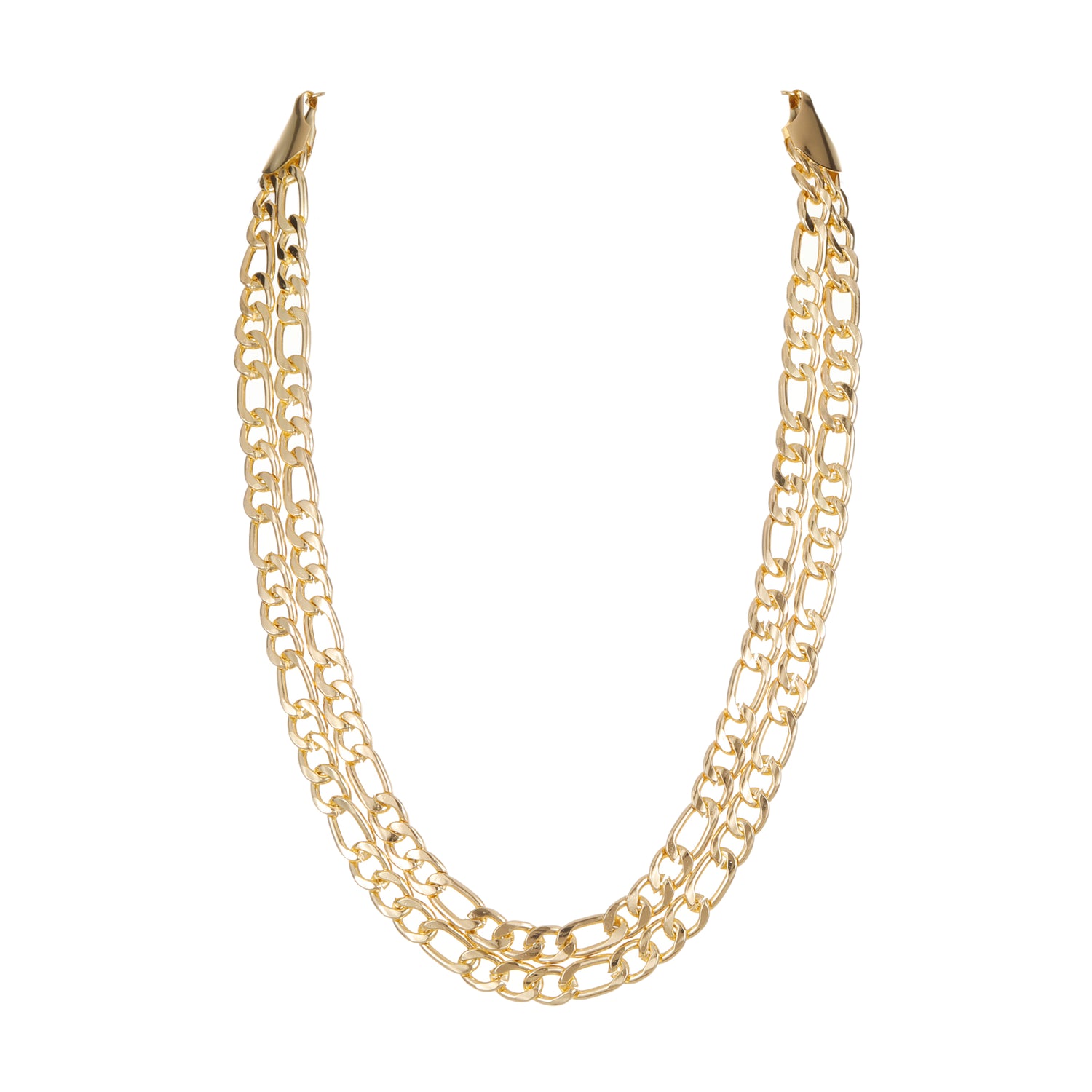 Chunky chain necklace gold