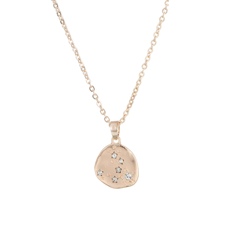 Pendant necklace rose gold