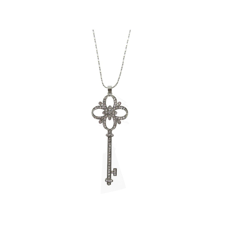 Long Key Pendant Necklace