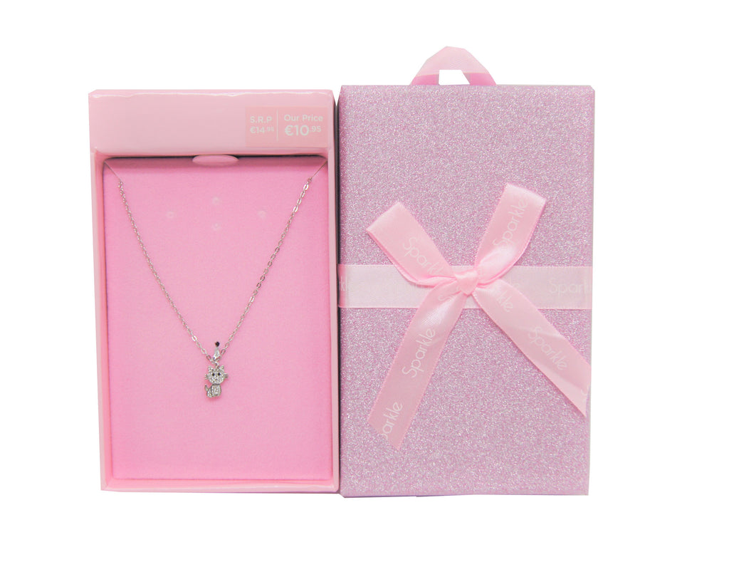 Sparkle Gift Box Necklace