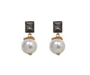 Pearl & Crystal Earring