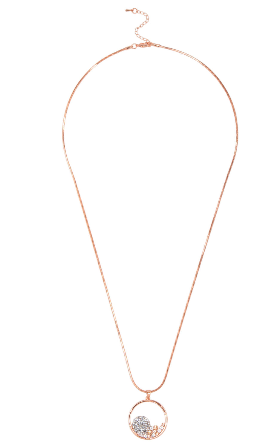 Long Necklace Rose Gold