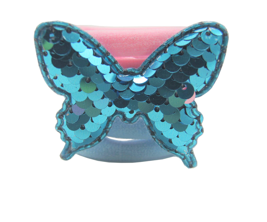 Sparkle 5pk Butterfly Elastic