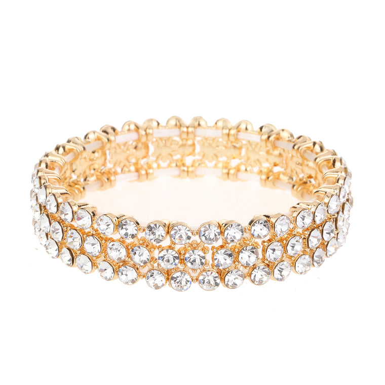 Crystal Bracelet Gold