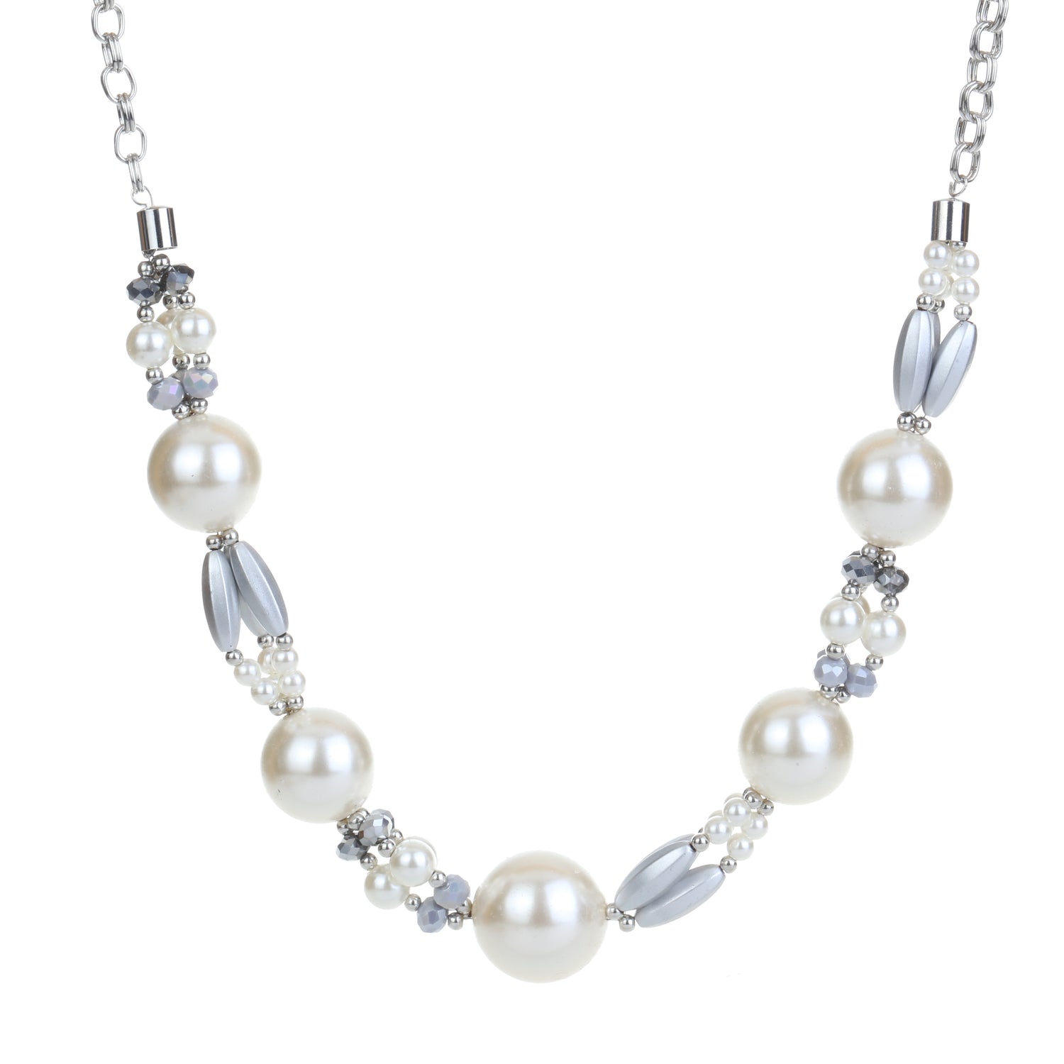 Statement Pearl Detail Necklace