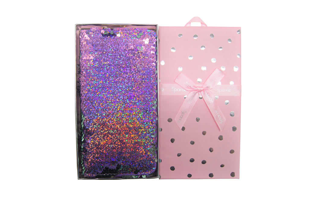 Sparkle Gift Box Wallet Sequin