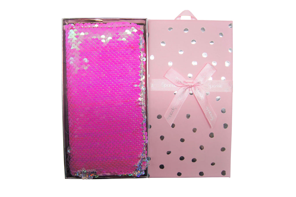 Sparkle Gift Box Wallet Sequin