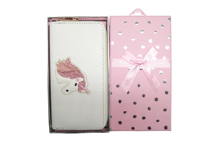 Sparkle Gift Box Wallet Unicorn