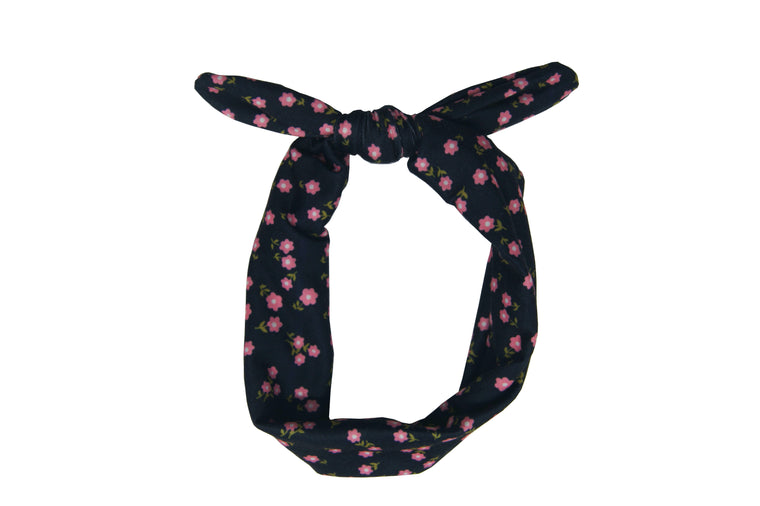 Sparkle Ditsy Flower Bow Kylie Hairband