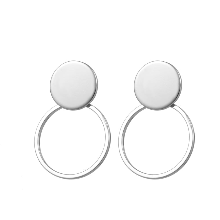 Circle Earring Silver