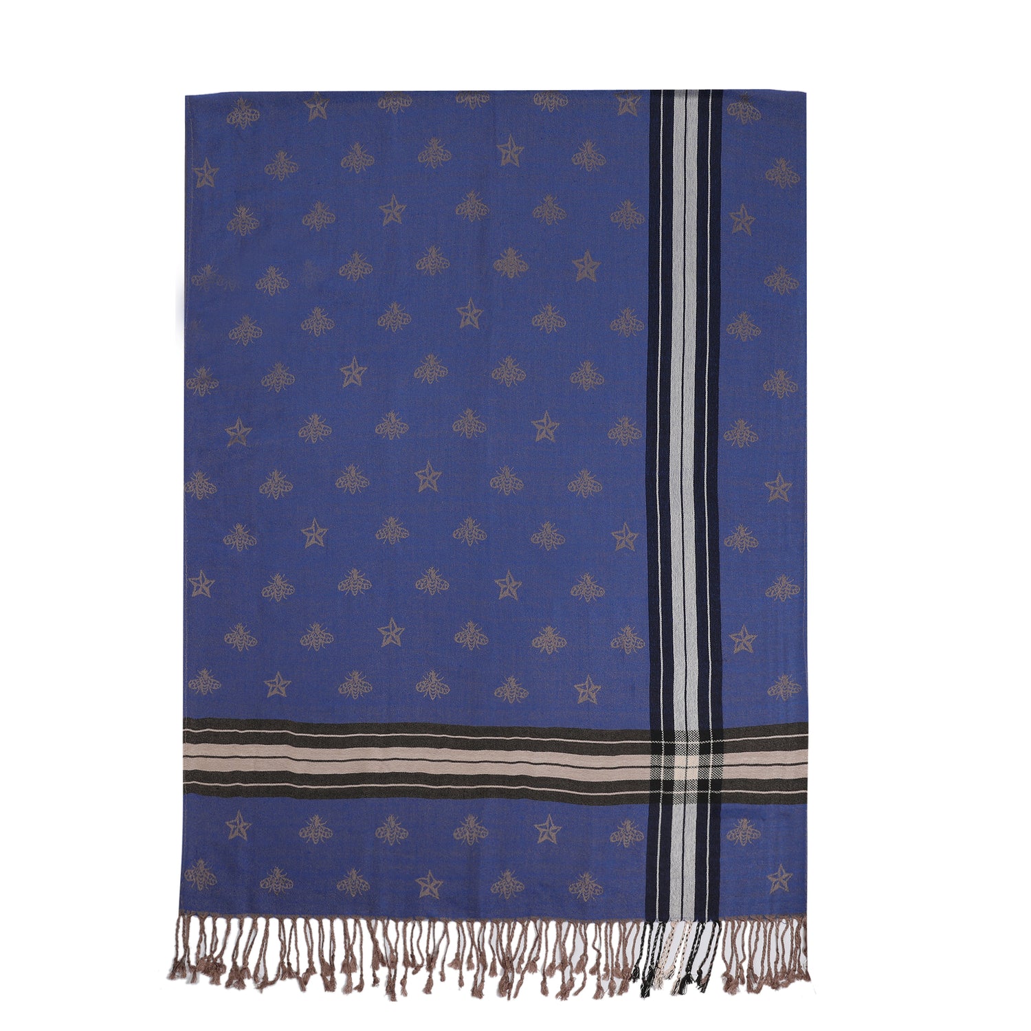 Pulse Gift Box Bee Scarf - Blue