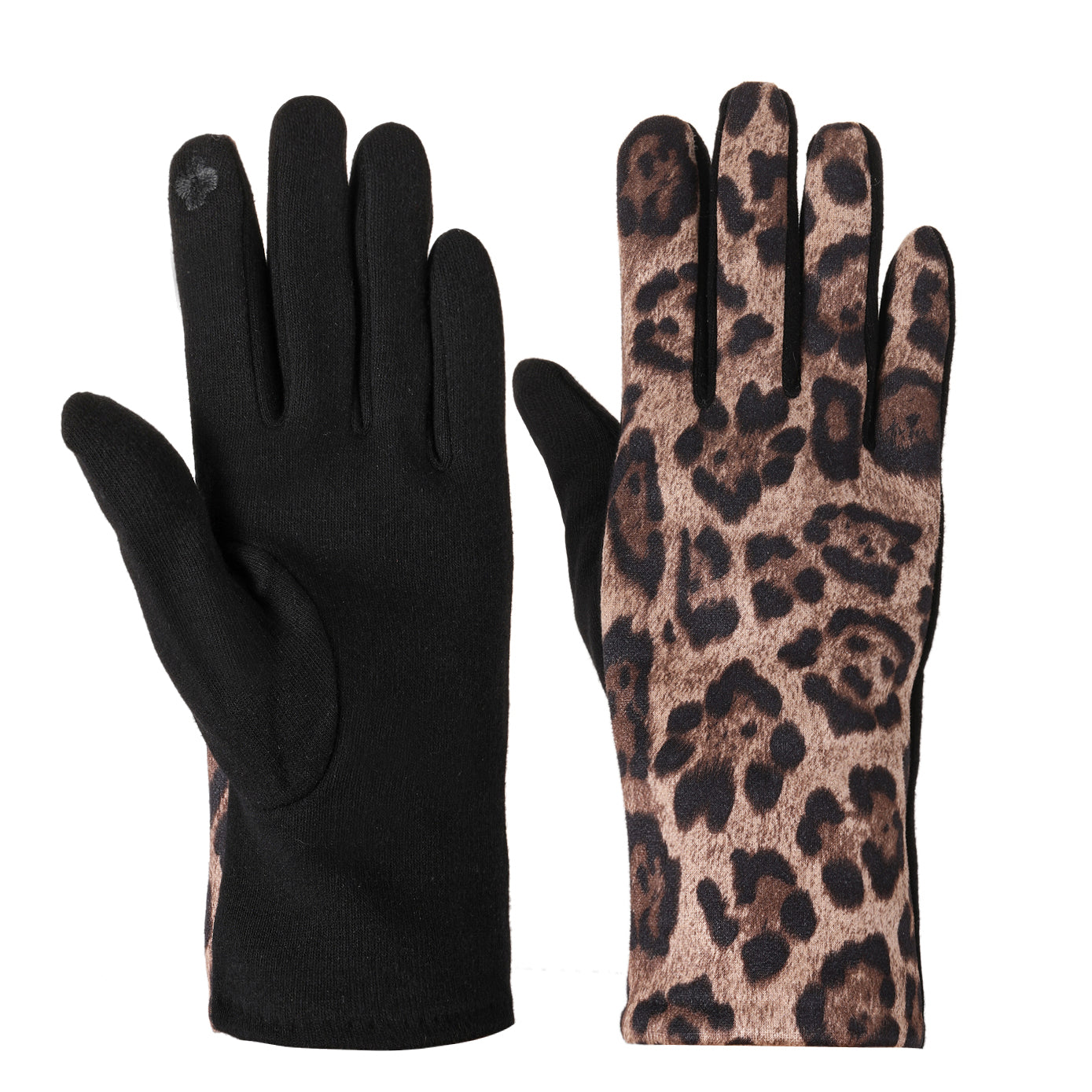 Pulse Leopard Gift Boxed Gloves - Beige