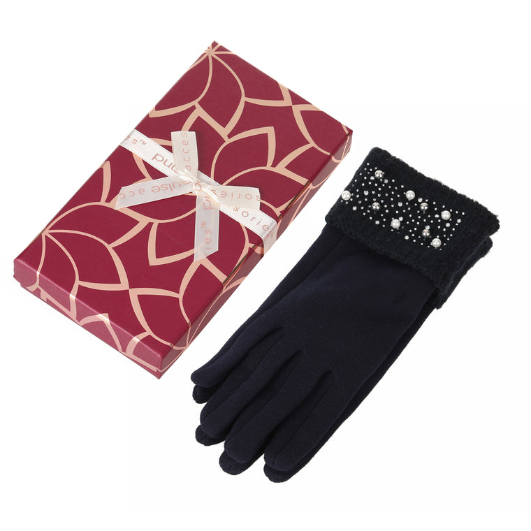 Pulse Gift Boxed Gloves - Navy