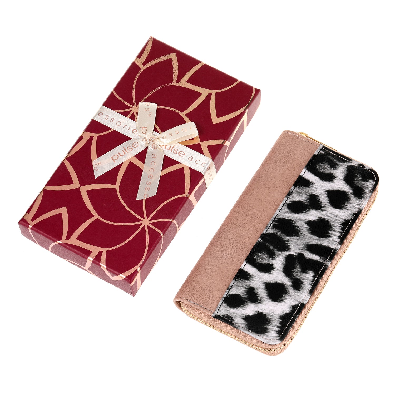 Pulse Ladies Gift Box Wallet - Pink