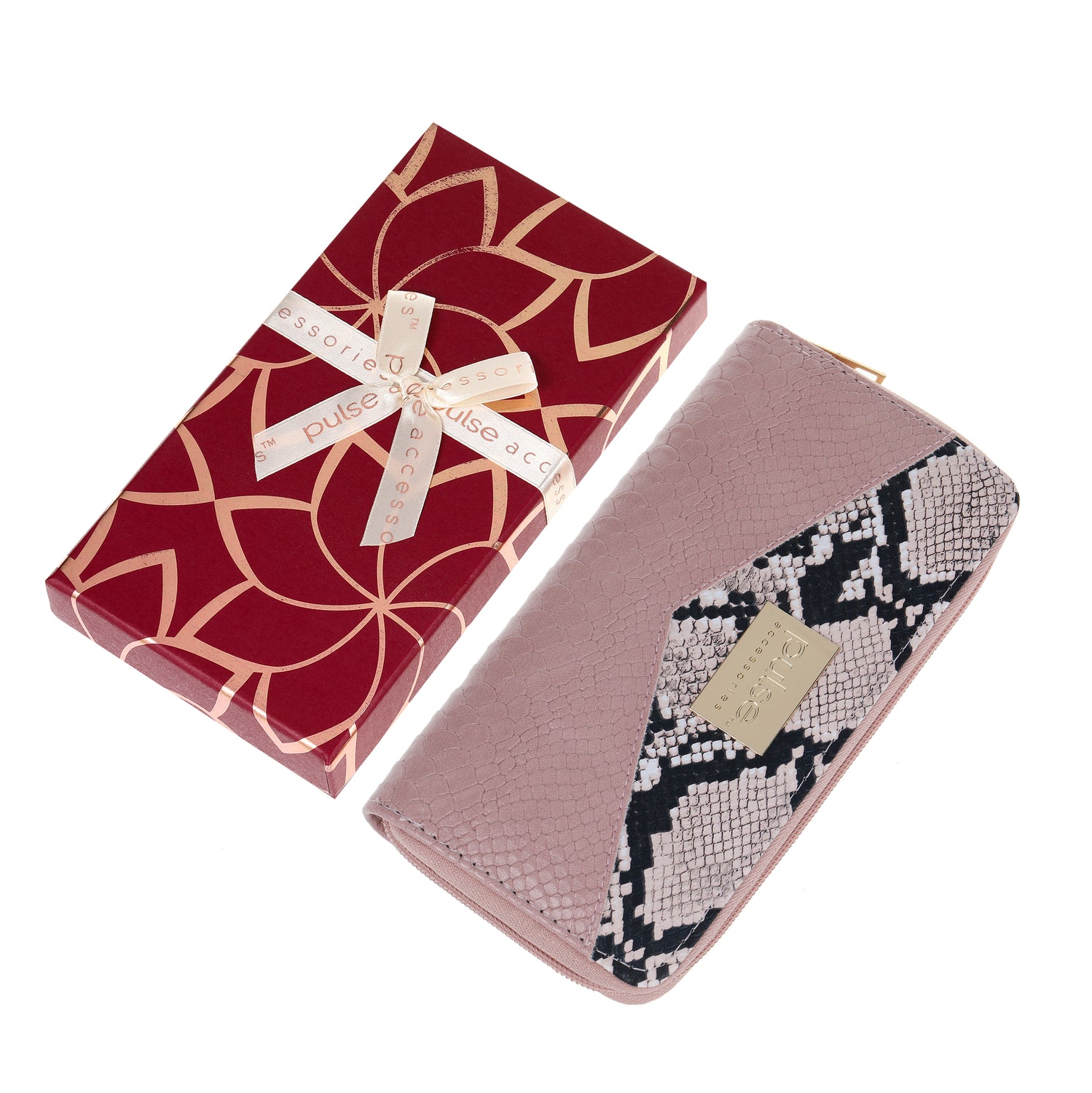 Pulse Ladies Gift Box Wallet - Pink