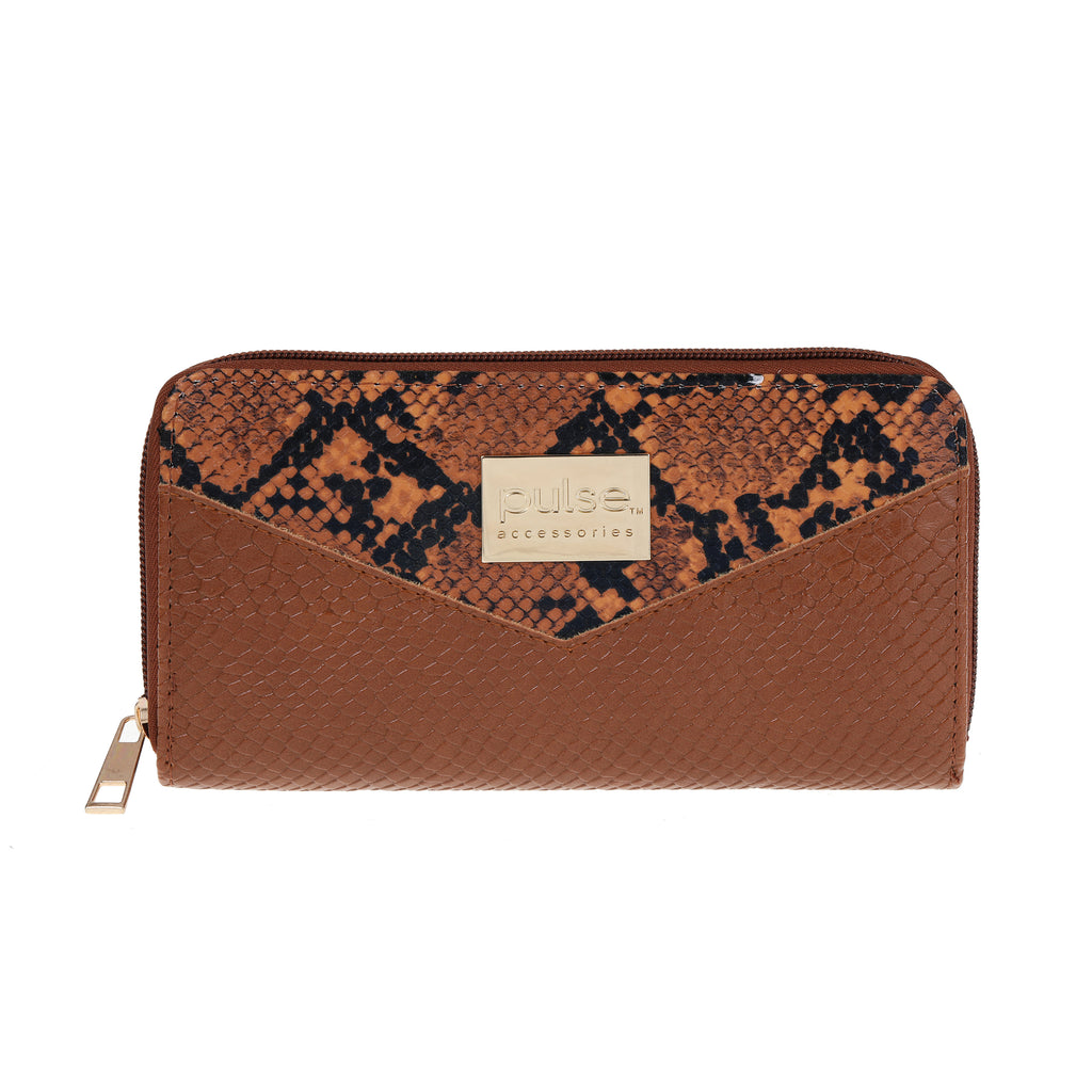 Pulse Ladies Gift Box Wallet - Tan