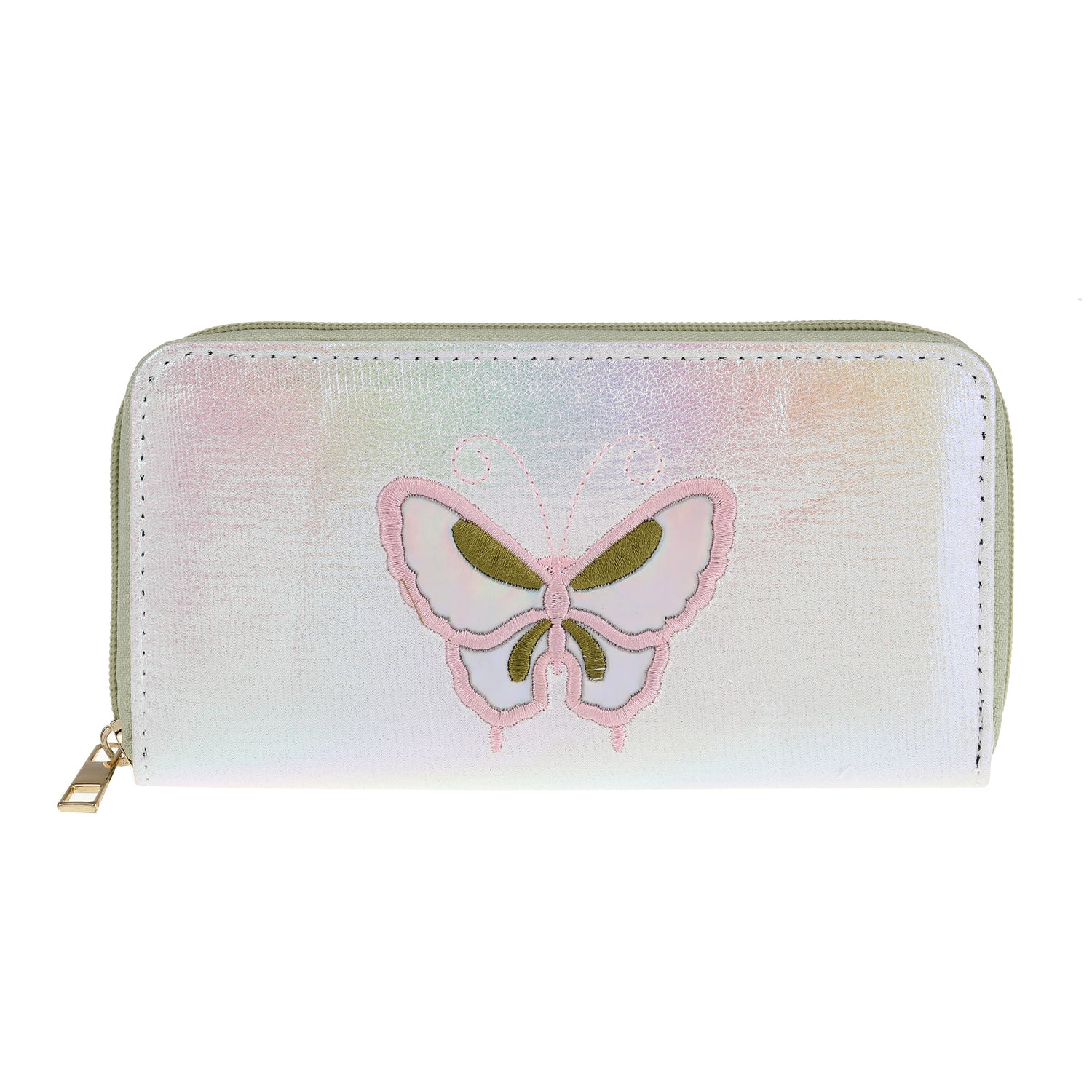 Sparkle Butterfly Gift Box Wallet - White