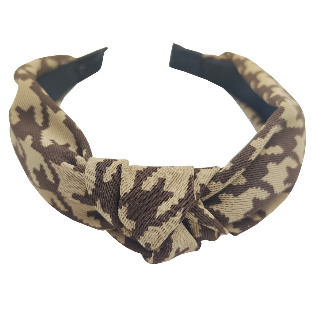 Pulse Professional Knot Top Hairband Brown
