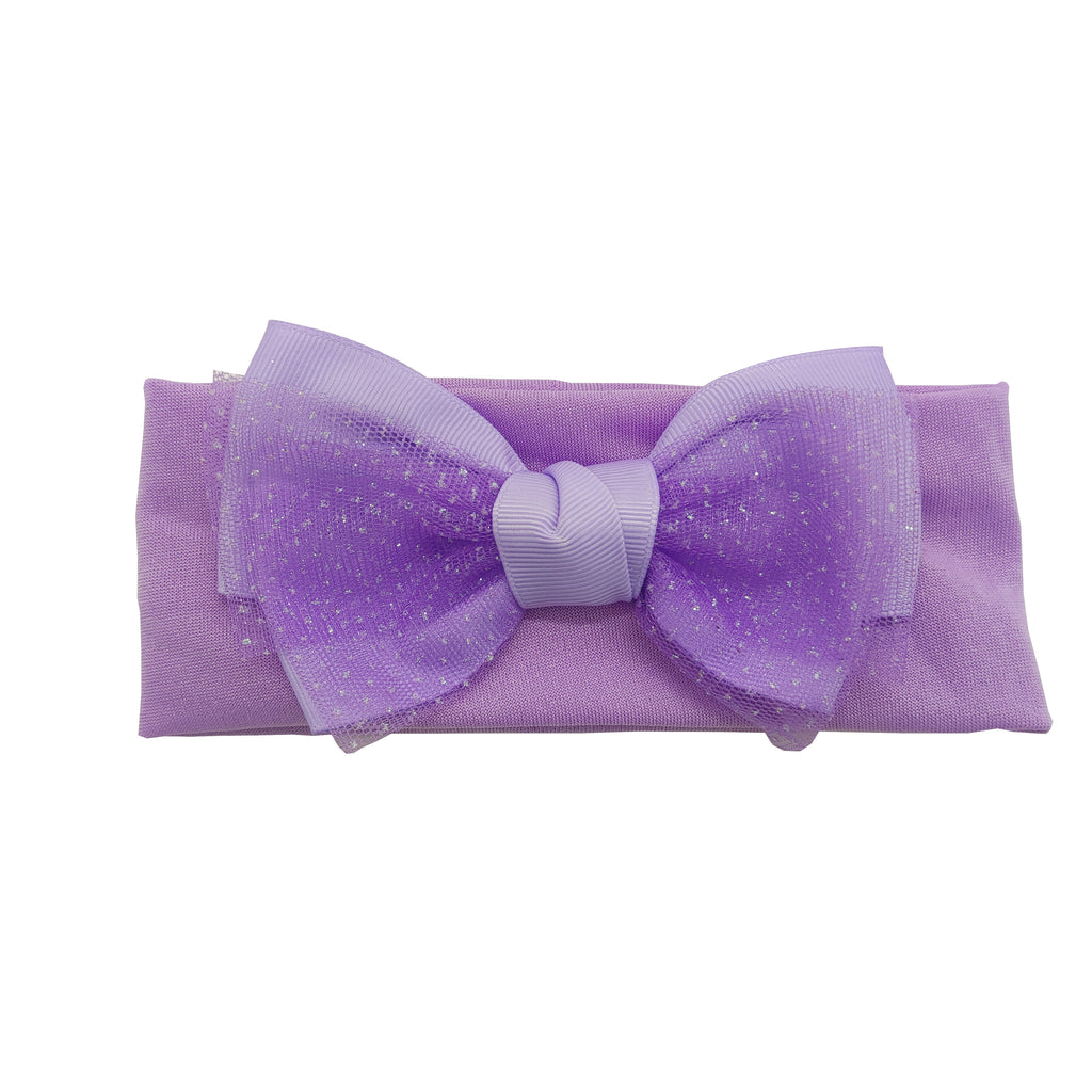 Sparkle Bow Kylie - Purple