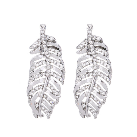 Serendipity Leaf Earring Silver
