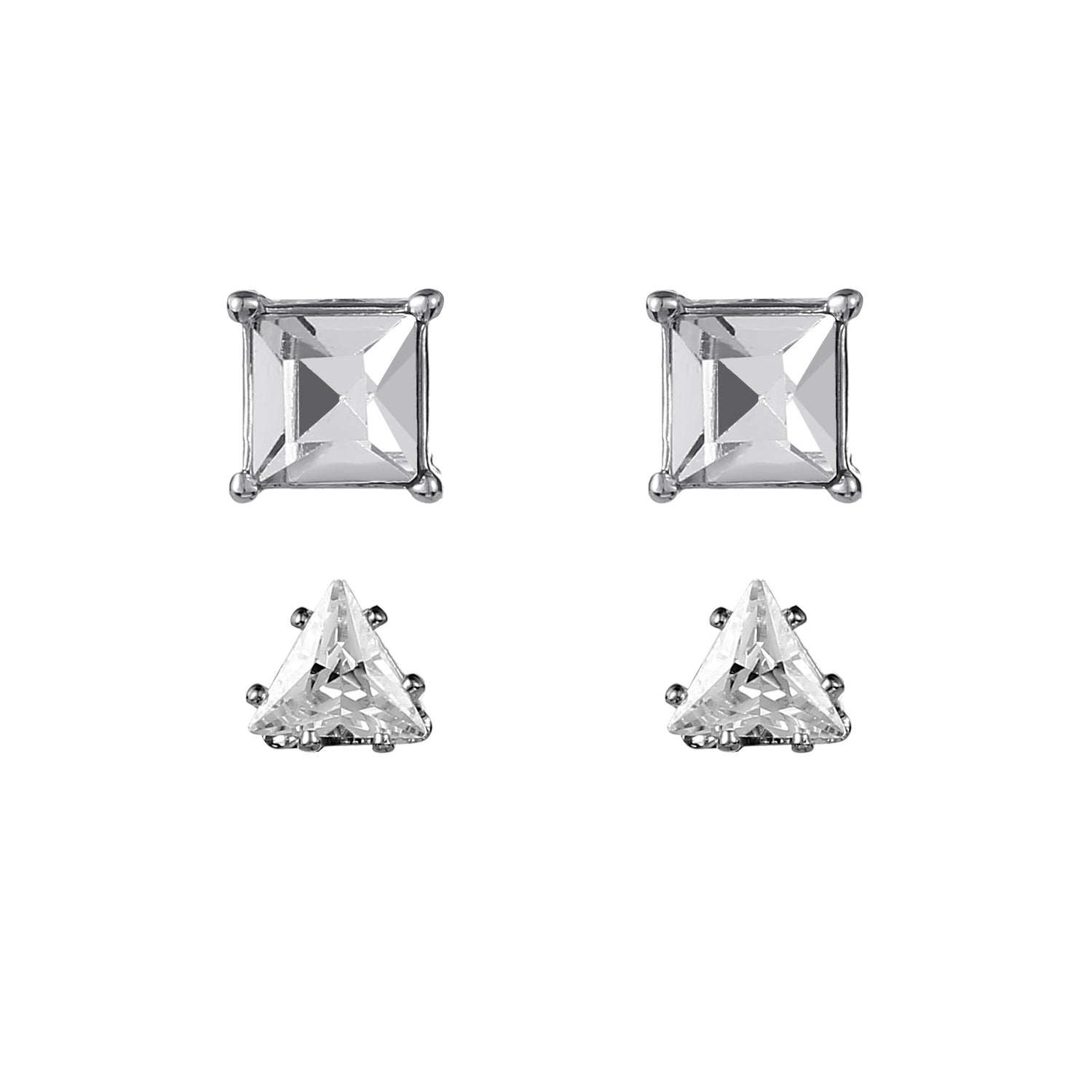 Delicate Ears 2pk geo earring