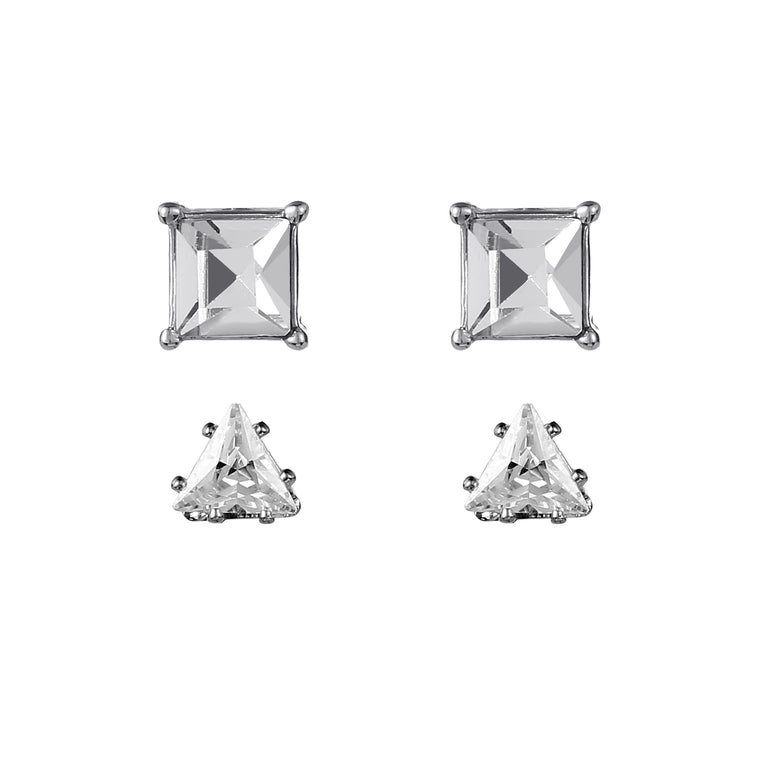 Delicate Ears 2pk geo earring