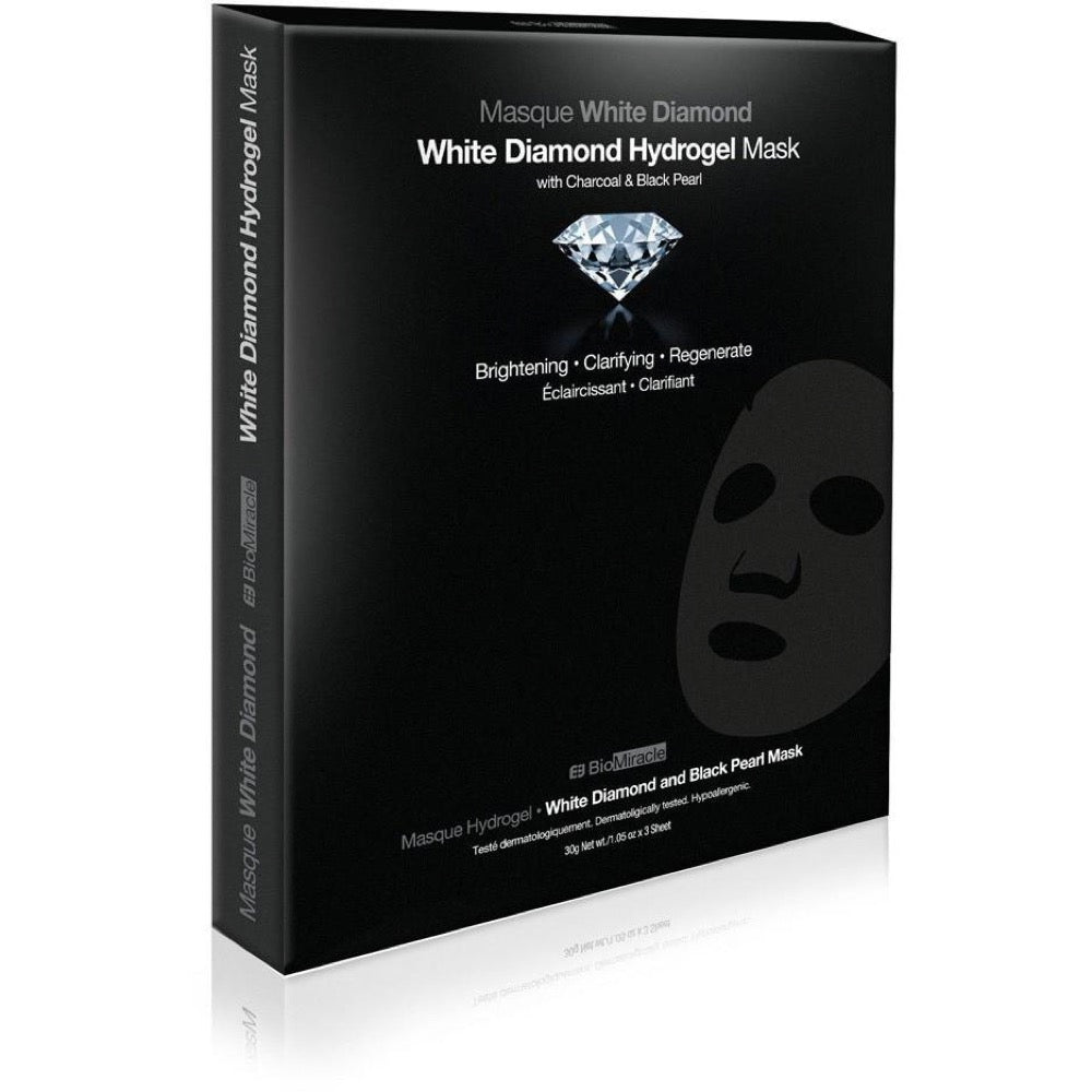 BioMiracle Jewel Series White Diamond Hydrogel Mask 3 Pack