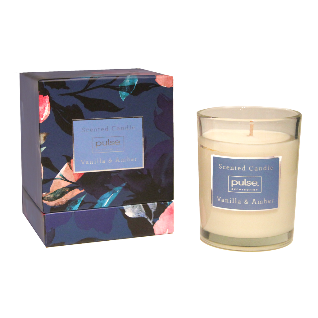 Pulse Accessories Scented Candle - Vanilla & Amber